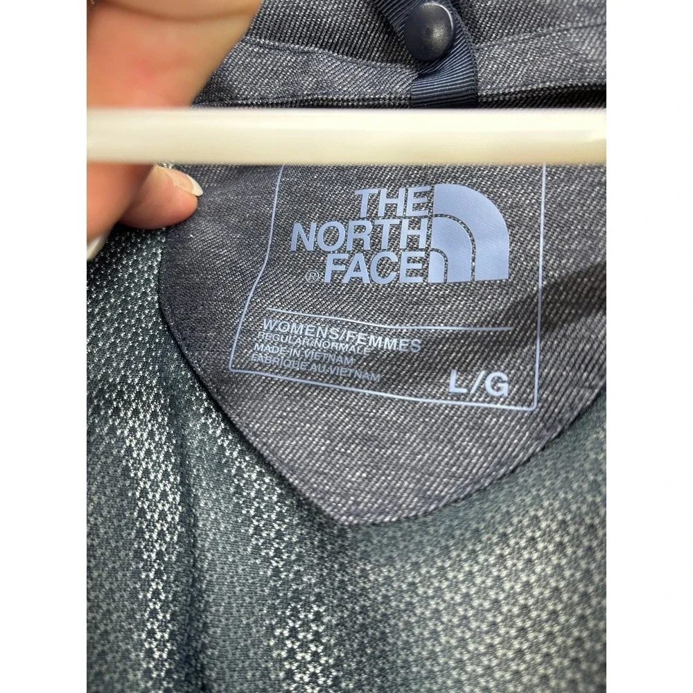 The North Face Helata Triclimate Blue/Gray Winter Jacket (women's large) - Picture 4 of 9